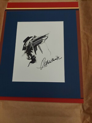 Thor Original Headshot By Doug Braithwaite Professionally Matted