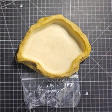 Exo Terra Feeding Water Dish Bowl Reptile Large 7 x 8