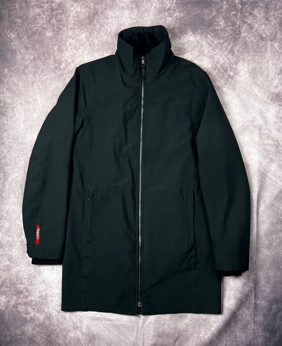 K Prada Milano 3 in 1 Red Tab Gore-Tex Coat / Nylon Bomber