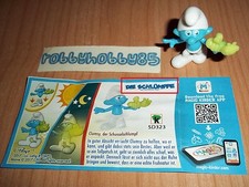Sd323 Smurf Tontolone  Paper Germany Small Writing Kinder 2017 The Smurfs 3