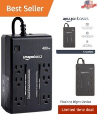Essential Power Backup: Standby UPS 400VA Surge Protector - 6 Outlets