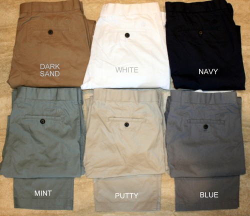 Ex M\u0026S Men's Chinos Pants Trousers Blue 