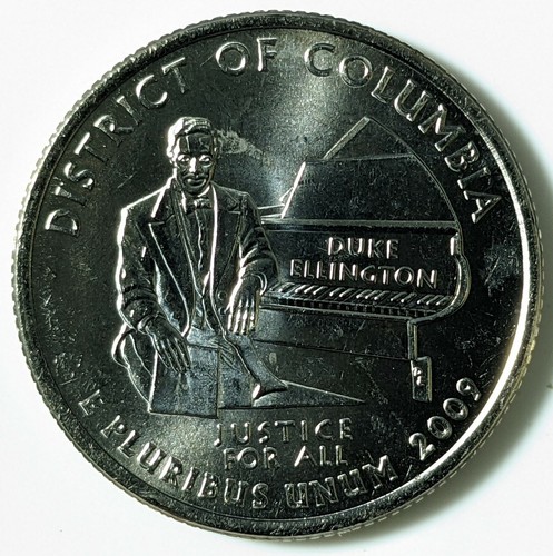 2009-P DOUBLED DIE REVERSE District of Columbia Washington Quarter - Picture 2 of 12