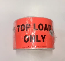NEW Top Load Only, Label, 6"x4", Pk500 LABELMASTER BLT63