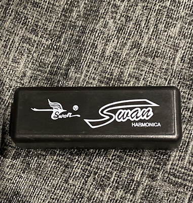 Neue Silver Swan Mundharmonika 10 Loch Tonart C für Blues Rock Jazz Folk Mundharmonika UK
