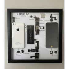iPhone 5c breakdown wall art