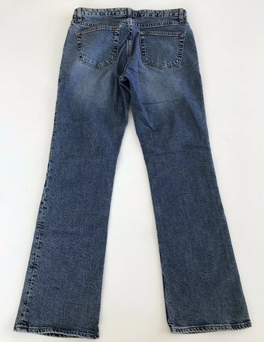 Vintage ‘08 Womens GAP Sz 10 Bootcut Stretch Blue Denim Jeans Regular Mexico - Picture 3 of 6