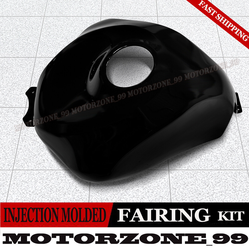 Glossy Black Fuel Gas Tank Cover Fairing For Kawasaki Ninja ZX-6R 2009-2023 636