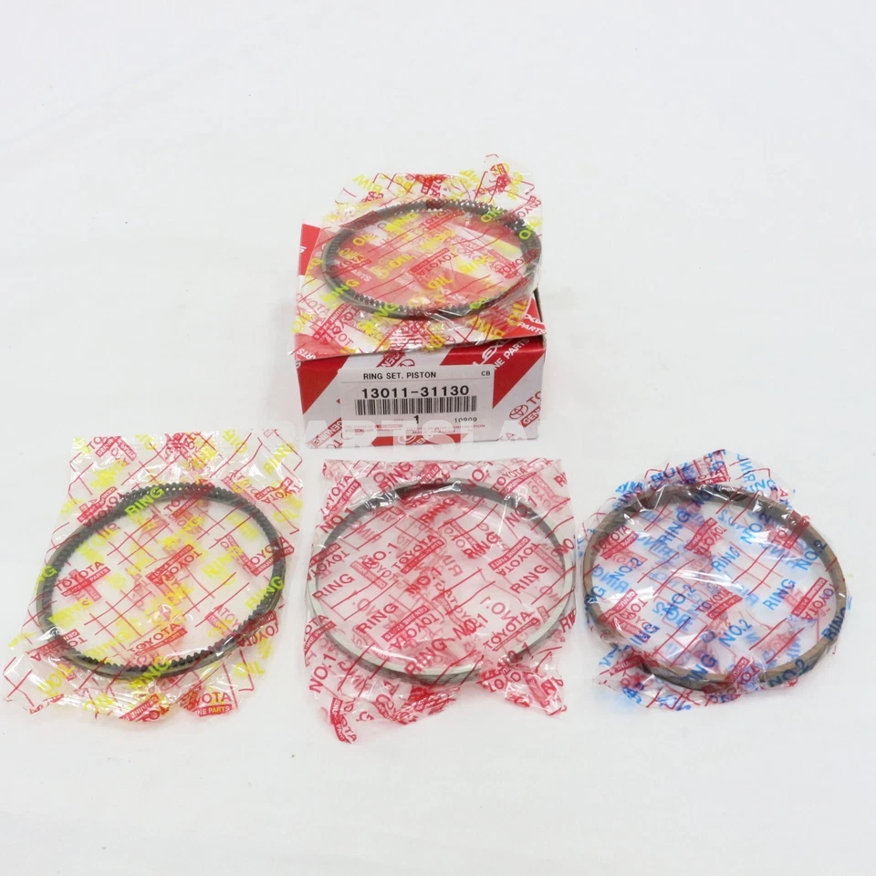 Juego de anillos de pistón de motor Camry 13011-31130 Toyota Lexus OEM RX350 ES350 RAV4 Foto 2 de 2