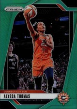 2024 Panini Prizm WNBA Green Prizms Alyssa Thomas Card #44