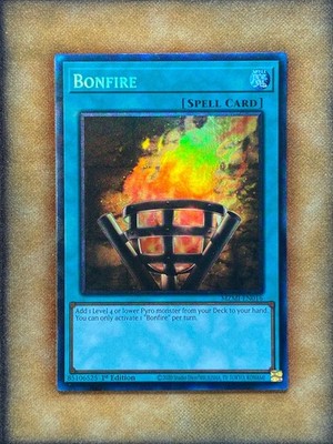 Yugioh Bonfire MZMI-EN016 Collector Rare 1st Ed NM
