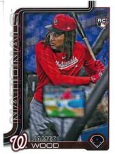 2025 Topps Series 1 JAMES WOOD Oversized Jumbo Rookie Card RC #OSP-3