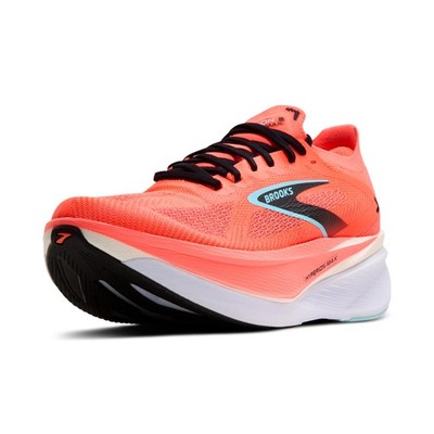 Brooks Men's Hyperion Max 3 Neutral Running Shoes Fiery Coral/Black/Atomizer 10M