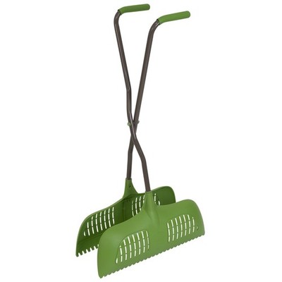 Ames Leaf Grabber Rake Long Handle Cushioned Grip For Leaves Lawn Clippings