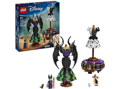 LEGO Disney Classic 43262 Die Kleider von Malefiz und Cruella De Vil