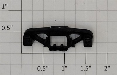 Lionel 6209893300 Side Frame / Scale Trk / 50T / Black / Vision Stk