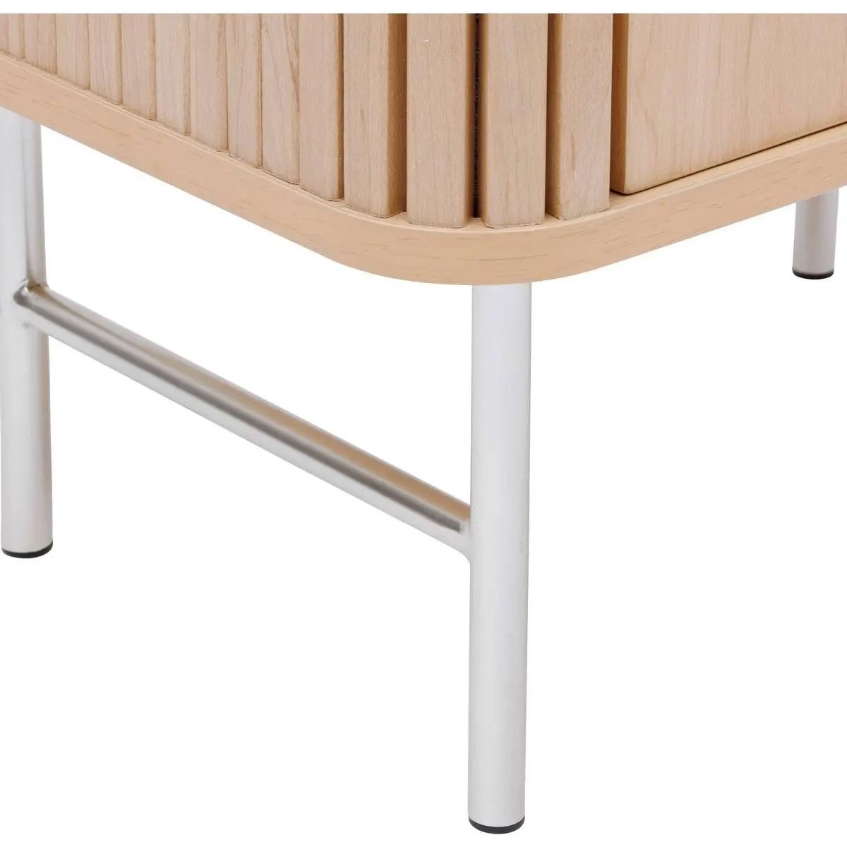 Meuble bas salle de bain 80cm Liora pour ranger vos serviettes et désencombrer