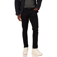 Amazon Essentials Herren Stretchjeans Skinny Schwarz 36W/30L Auslauffarben