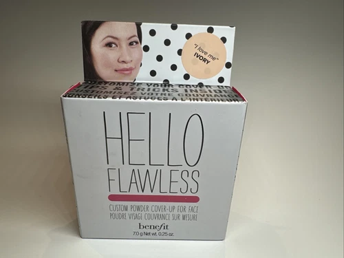 Benefit Hello Flawless Powder Coverup ‘I Love Me Ivory’  New  - Picture 1 of 8