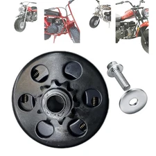 QYMOTO 16mm Bore 10T Clutch for Coleman CT200U-A, Axis 200 Mini Bike, Centrif...