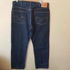 VTG Y2K Men's Levi's 505 Jeans 40x30 Dark Regular Fit Straight Normcore Classic