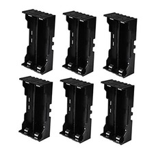 X 3.7V 18650 Battery Storage Box, in 6pcs 18650 Battery Case Holder 2 Slots