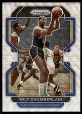 2021-22 Panini Prizm #260 Wilt Chamberlain Silver Wave