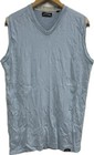 Mens World Peace System Tank Top Size L Multicoloured Sleeveless Regular Fit