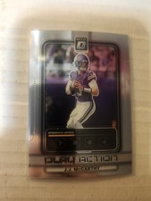 J.J. McCarthy Play Action #9 2025 Panini Optic Donruss Optic Minnesota Vikings