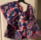 2Pc African Plus Size 20/ 22 Multi Color outfit   NEW Fully Lined Cotton Blend — photo 3