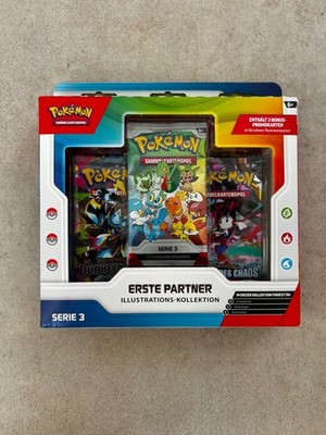 Pokémon TCG Erste Partner Illustrations-Kollektion Serie 3 Deutsch