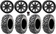 System 3 ST-6 14" Wheels Dark Tint 32" Carnivore R/T Tires Textron Wildcat XX