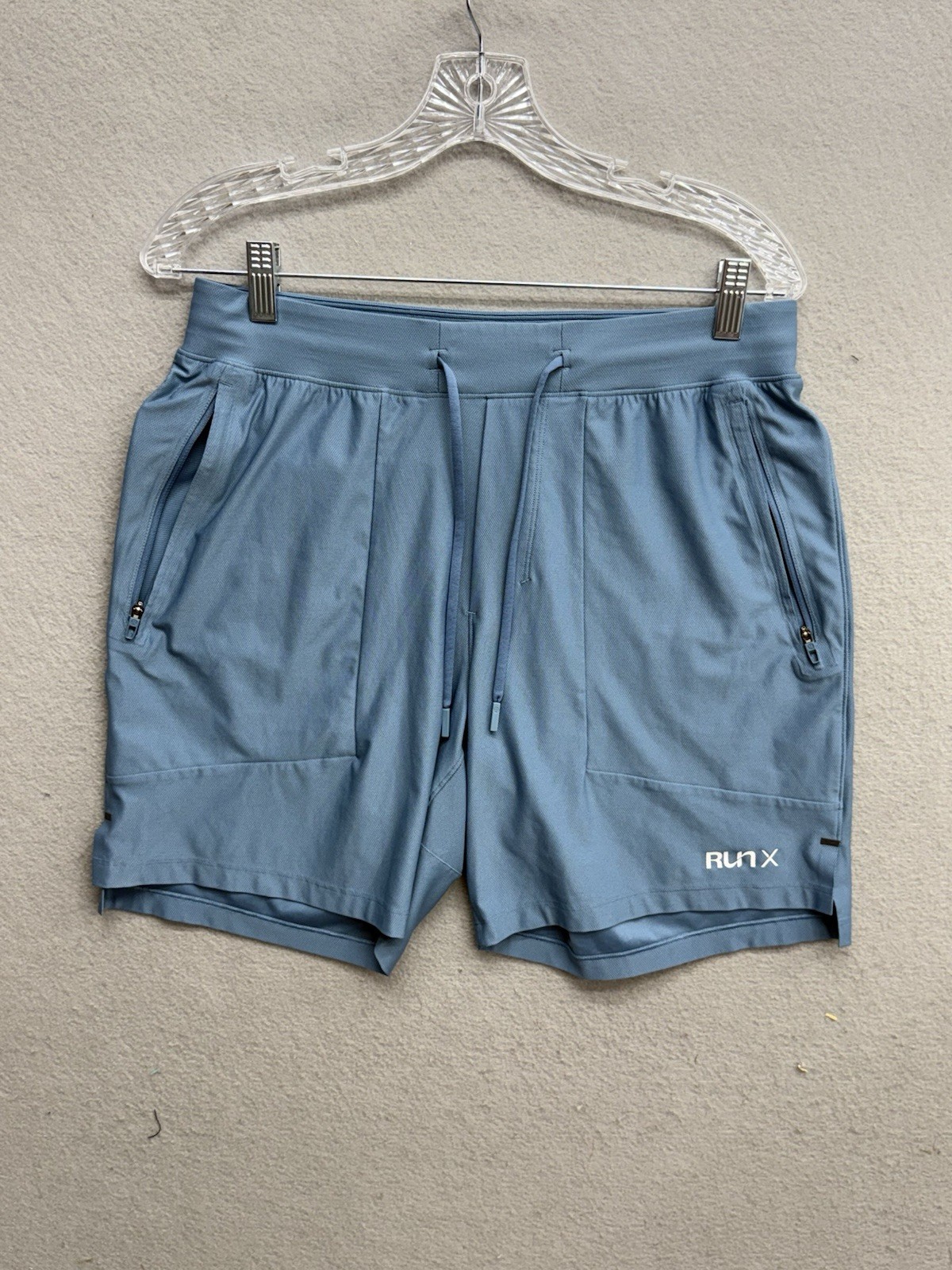 Lululemon License to Train Linerless Short 7" Light Blue Men's Size Medium M