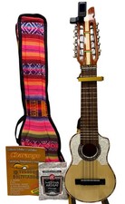 Authentic Handmade Bolivian Charango Set: Beginner Bundle with Aguayo Gig Bag