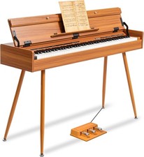 88 Key Weighted Digital Piano with Wooden Desk and Vanity Conversion