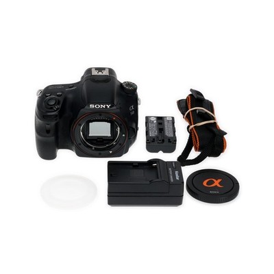 AS-IS Sony Alpha SLT-A58 20MP Digital SLT DSLR Camera Body Black No IBIS