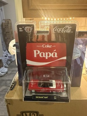 m2 machines 1/64 Coke 1964 Chevy Impala Convertible. PAPA