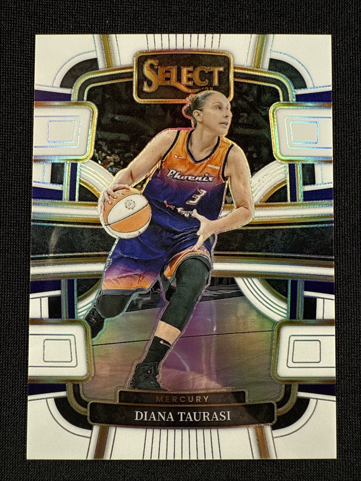 Diana Taurasi 2024 WNBA Select White Prizm /99 #46
