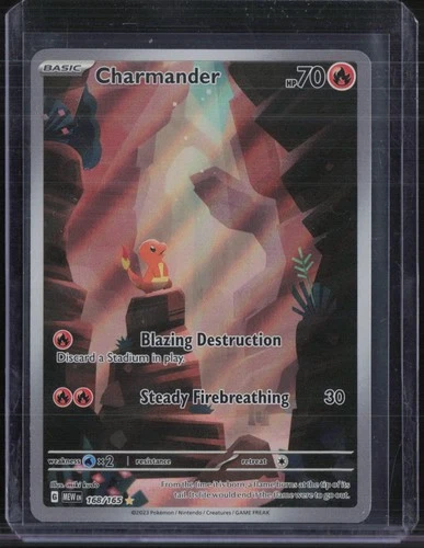 2023 Pokemon MEW EN Illustration Rare #169 Charmander #2