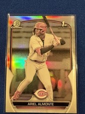 2023  Bowman Chrome 1st Refractor Pearl of 10 Ariel Almonte BCP -78 Reds
