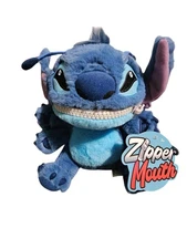 Disney Stitch Zipper Mouth Plush Lilo & Stitch by Quantum Mechanix