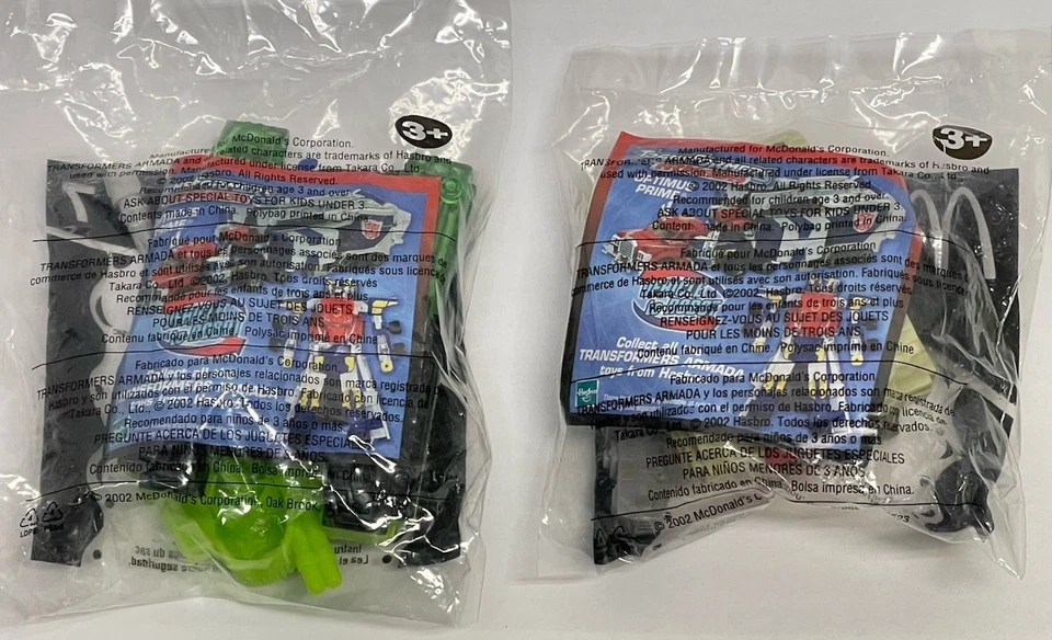 Figuras De Colección McDonalds Happy Meal Juguete Transformers Armada DEMOLISHOR & MEGATRON Foto 4 de 4