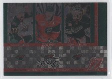 2010-11 Zenith Mozaics Cal Clutterbuck Niklas Backstrom Mikko Koivu #11 3b8