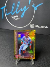 2025 Topps Series 1 Masyn Winn Spring Training Gold Foil /50 Rookie Cup