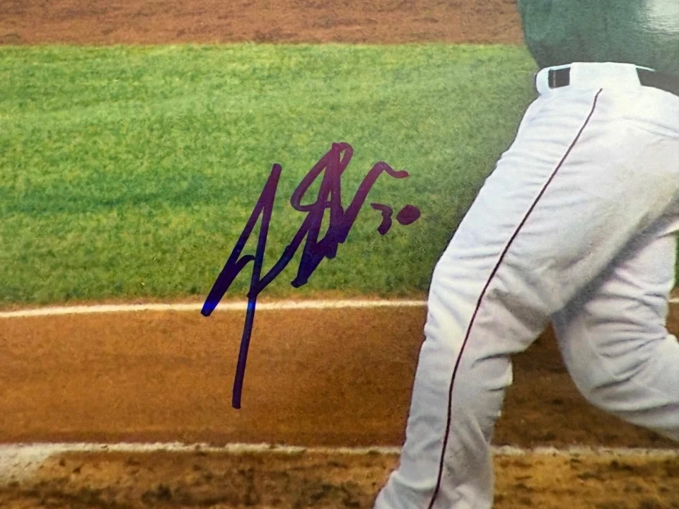 Foto firmada por Jay Bruce 2009 Midwest League All Star Game Cincinnati Reds MiLB Foto 2 de 3
