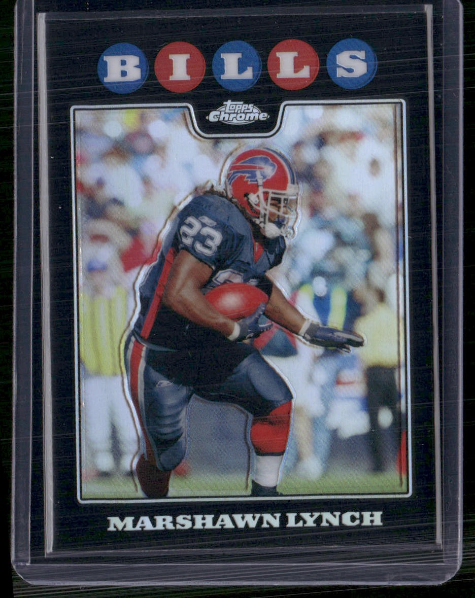 2008 Topps Chrome #TC48 Marshawn Lynch Refractors