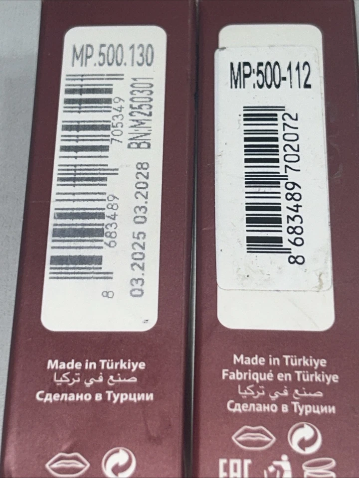 2 New Volumizing Matte Long Lasting Lipgloss Nude & Pink Miss 2M - Image 3 of 4