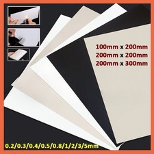 PVC Sheet Plastic Sheet Panel DIY project Thin Hard Plastic Plat Thick 0.2mm-5mm