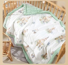 Baby Sensory Blanket - Bumpy Dot Knit for Toddler Naps  Crib Comfort