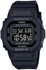 Casio Baby-G Radio-Controlled Solar Watch BGD-5650-1CJF Women's All Black